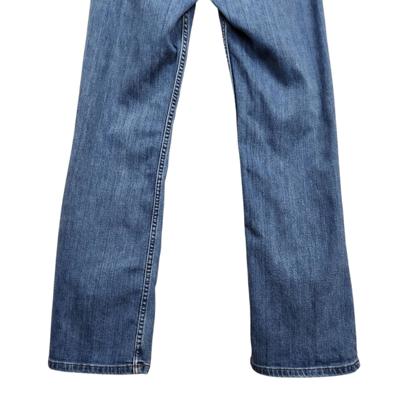 Harley Davidson HD Denim Blue Jeans Biker Moto Riding Bar Shield Womens Size 8 - Picture 6 of 11